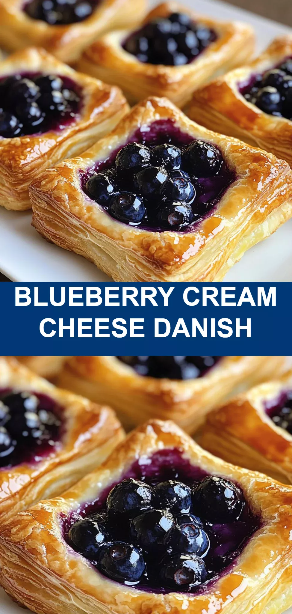 Blueberry Cream Cheese Danish