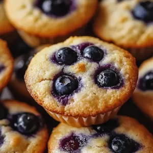 Delicious creamy blueberry cookies on a plate with fresh blueberries