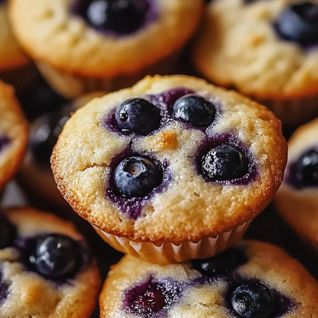 Delicious creamy blueberry cookies on a plate with fresh blueberries