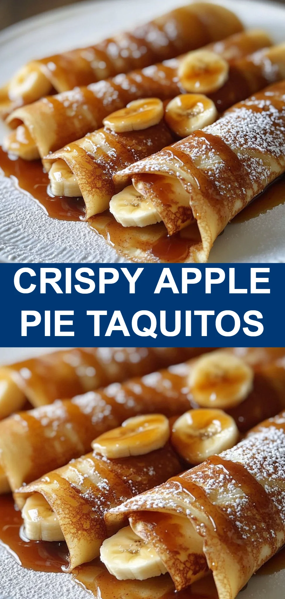 Crispy Apple Pie Taquitos