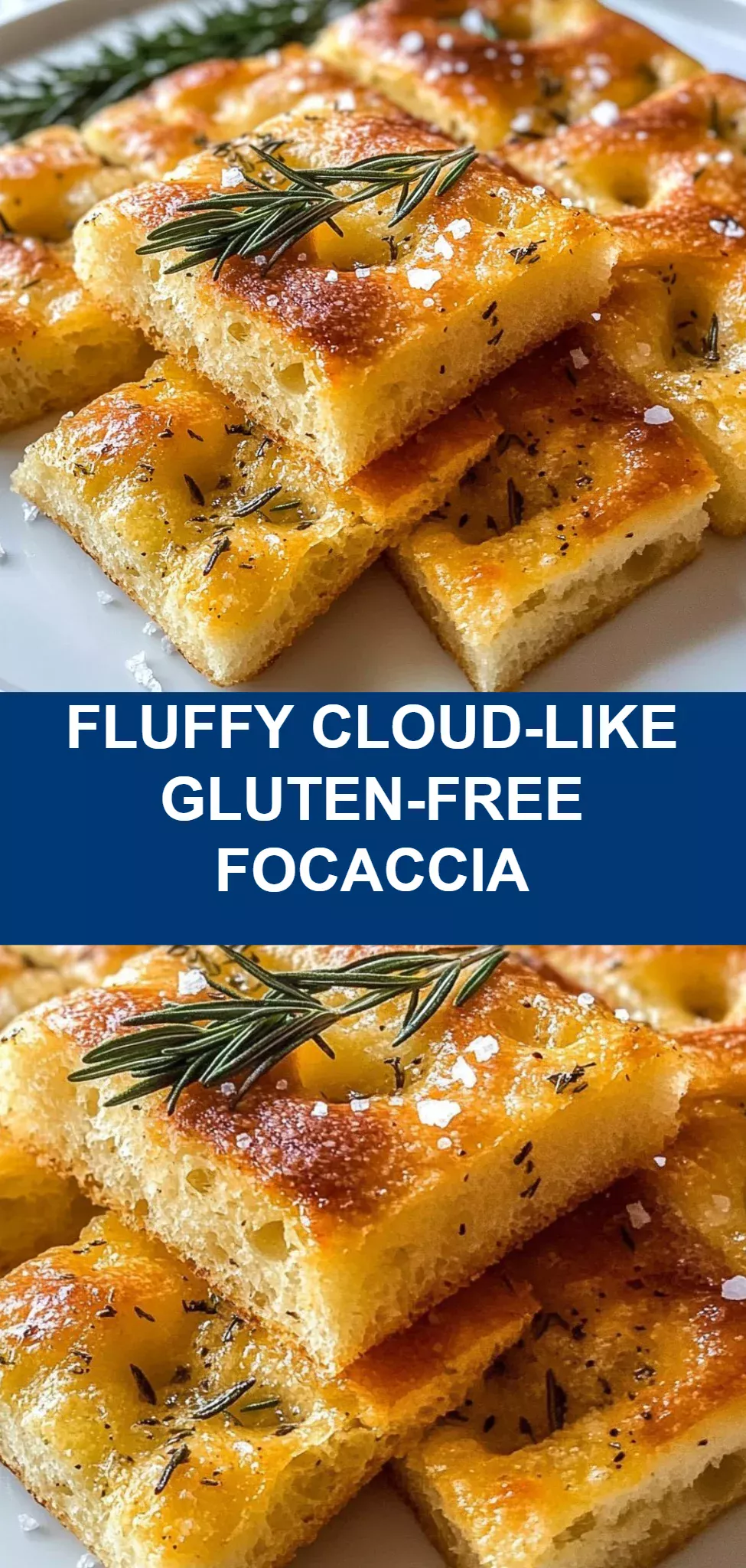 Fluffy Cloud-Like Gluten-Free Focaccia