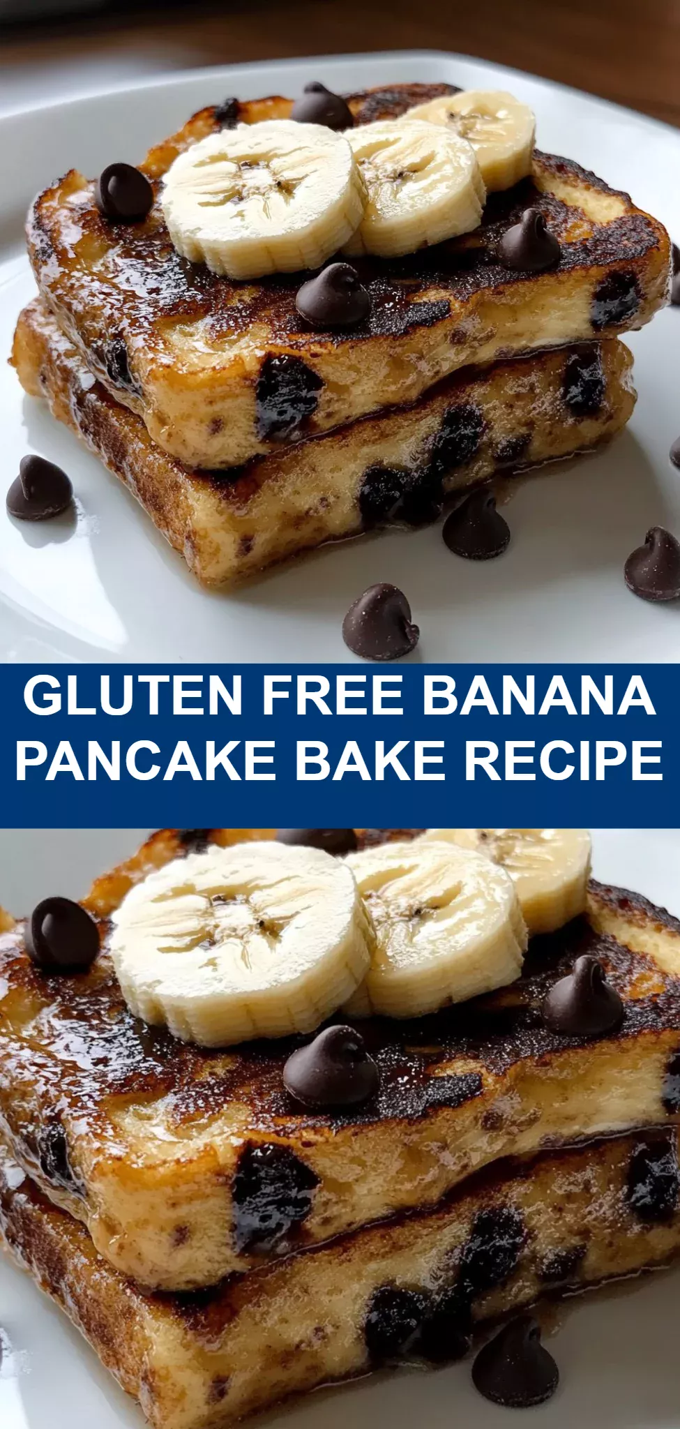 Gluten Free Banana Pancake Bake Recipe