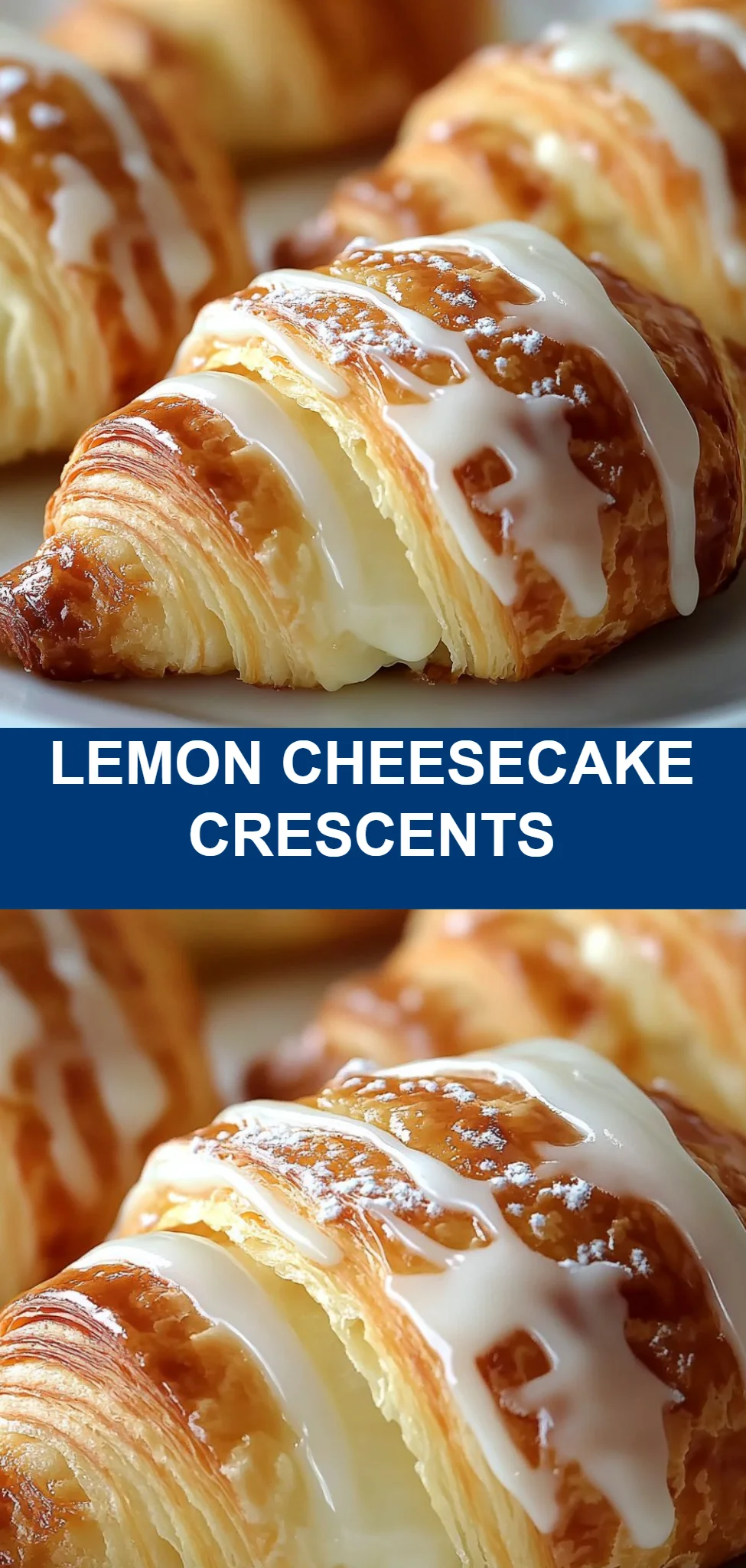 Lemon Cheesecake Crescents
