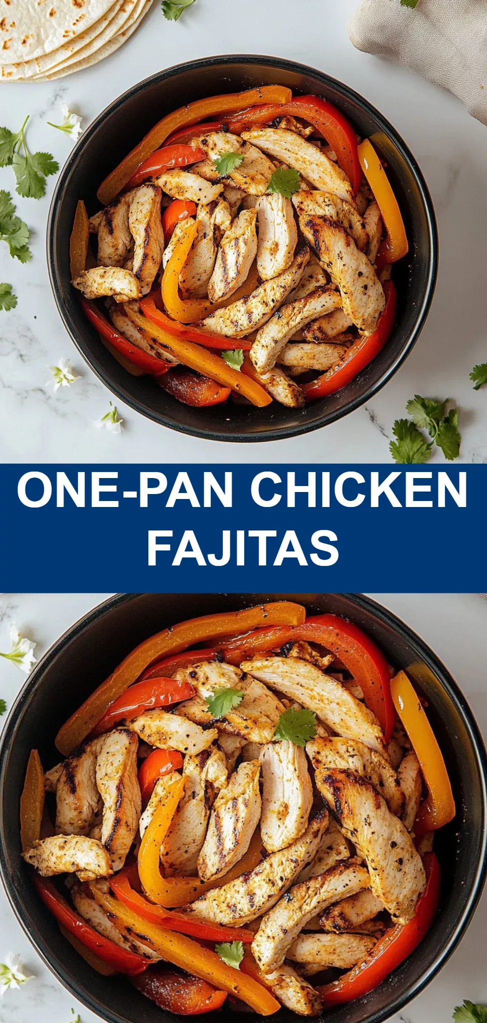 One-Pan Chicken Fajitas