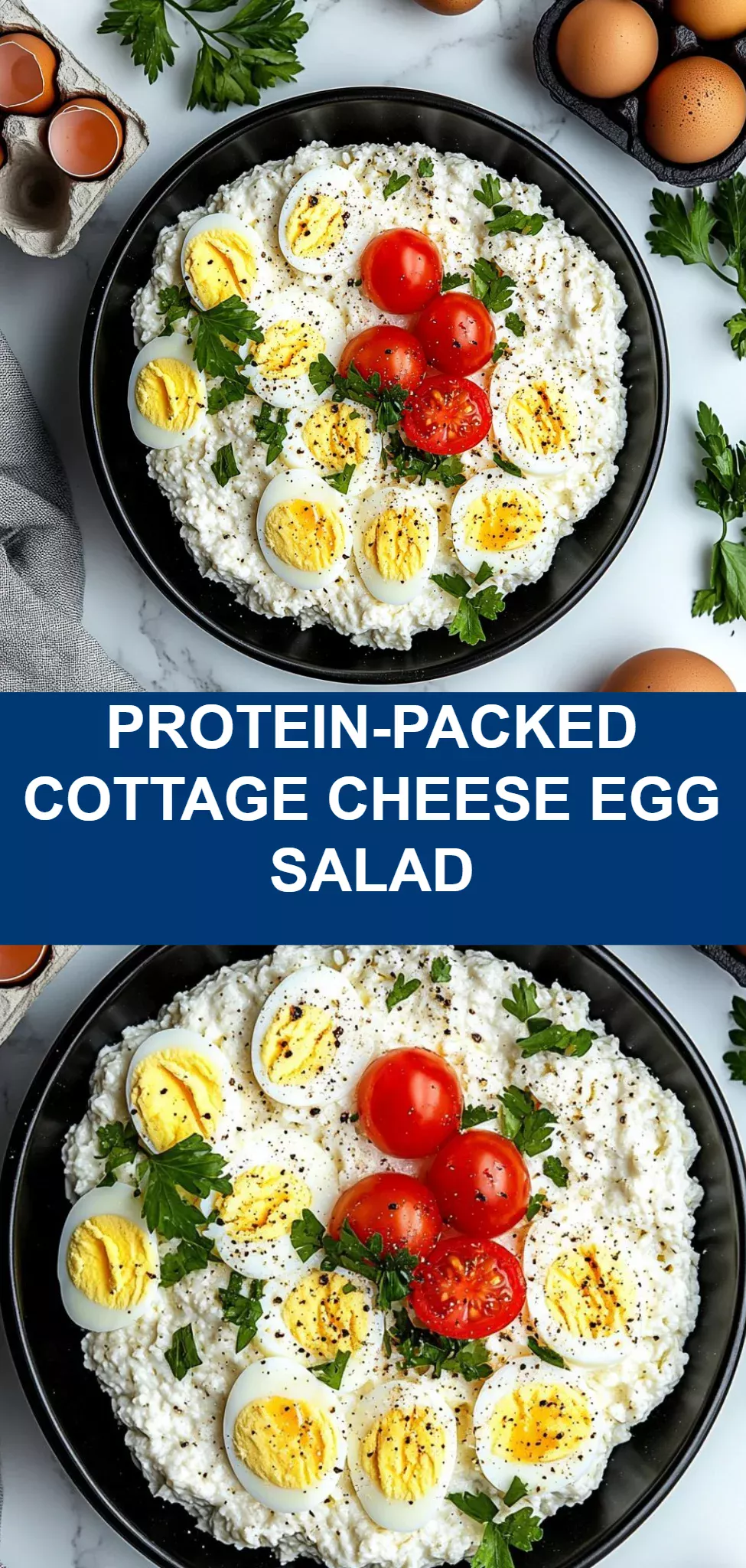 Protein-Packed Cottage Cheese Egg Salad
