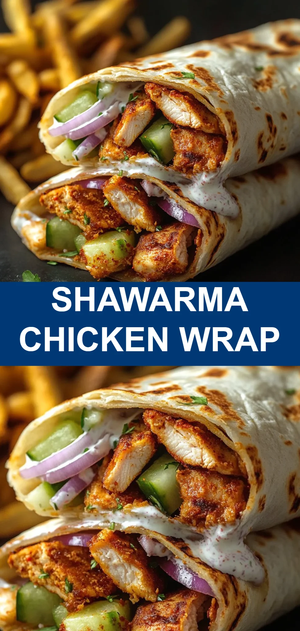 Shawarma Chicken Wrap
