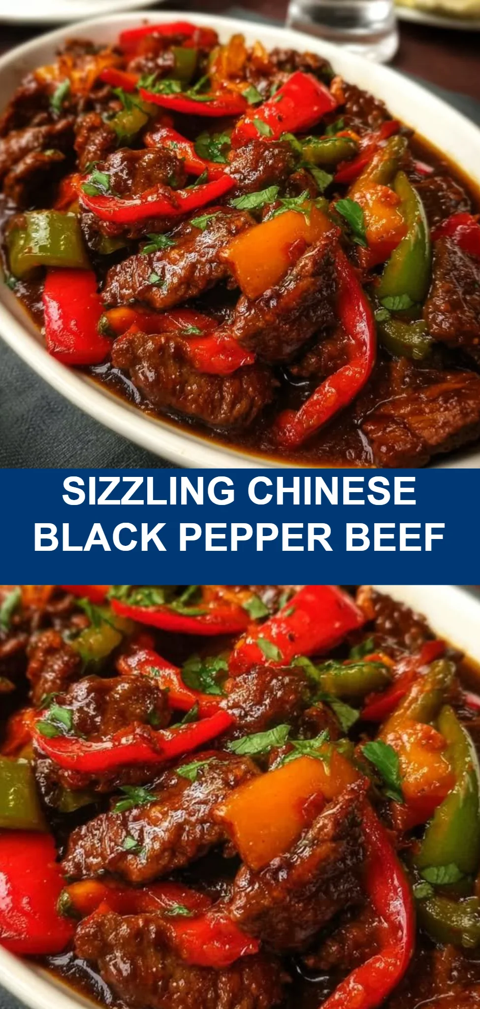 Sizzling Chinese Black Pepper Beef