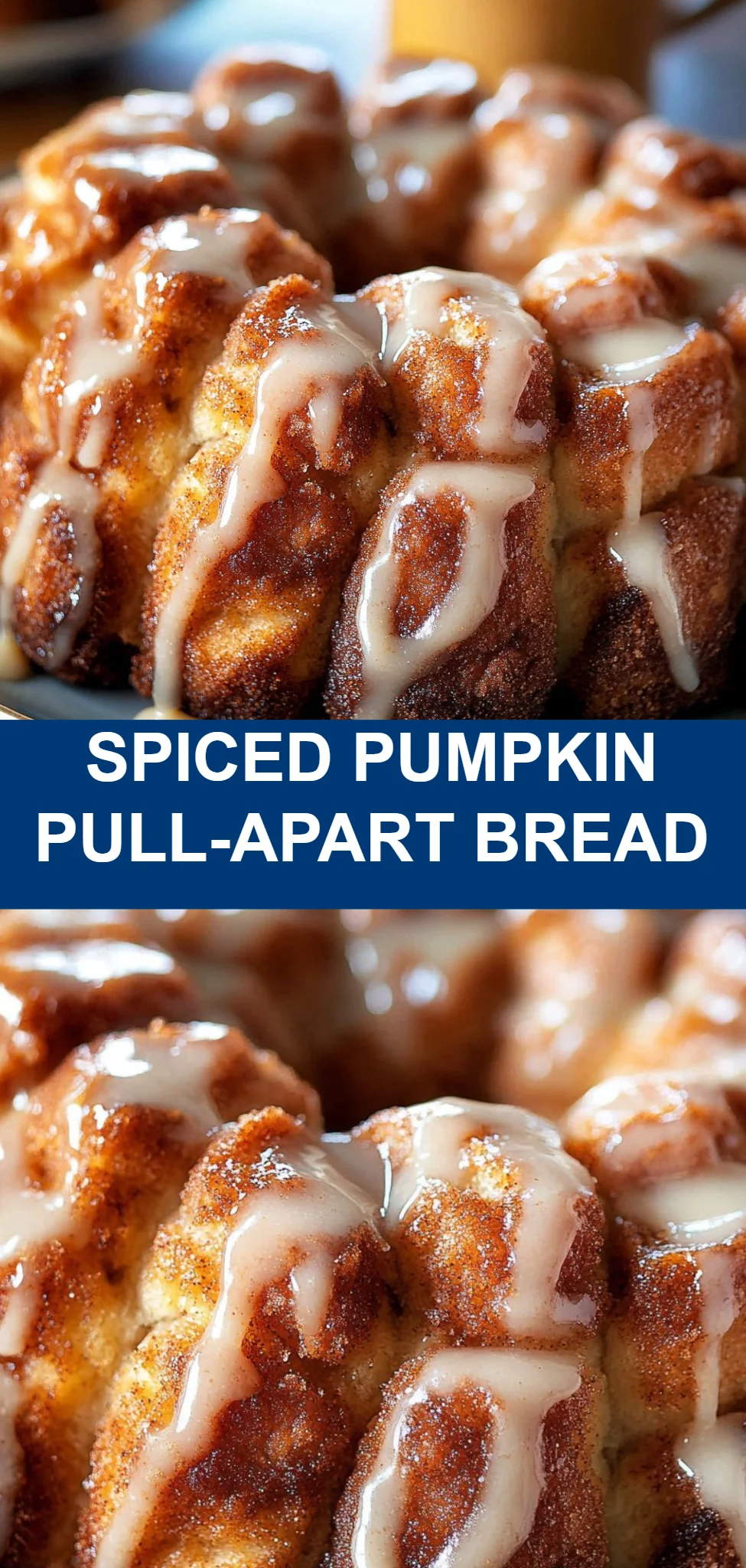 Spiced Pumpkin Pull-Apart Bread