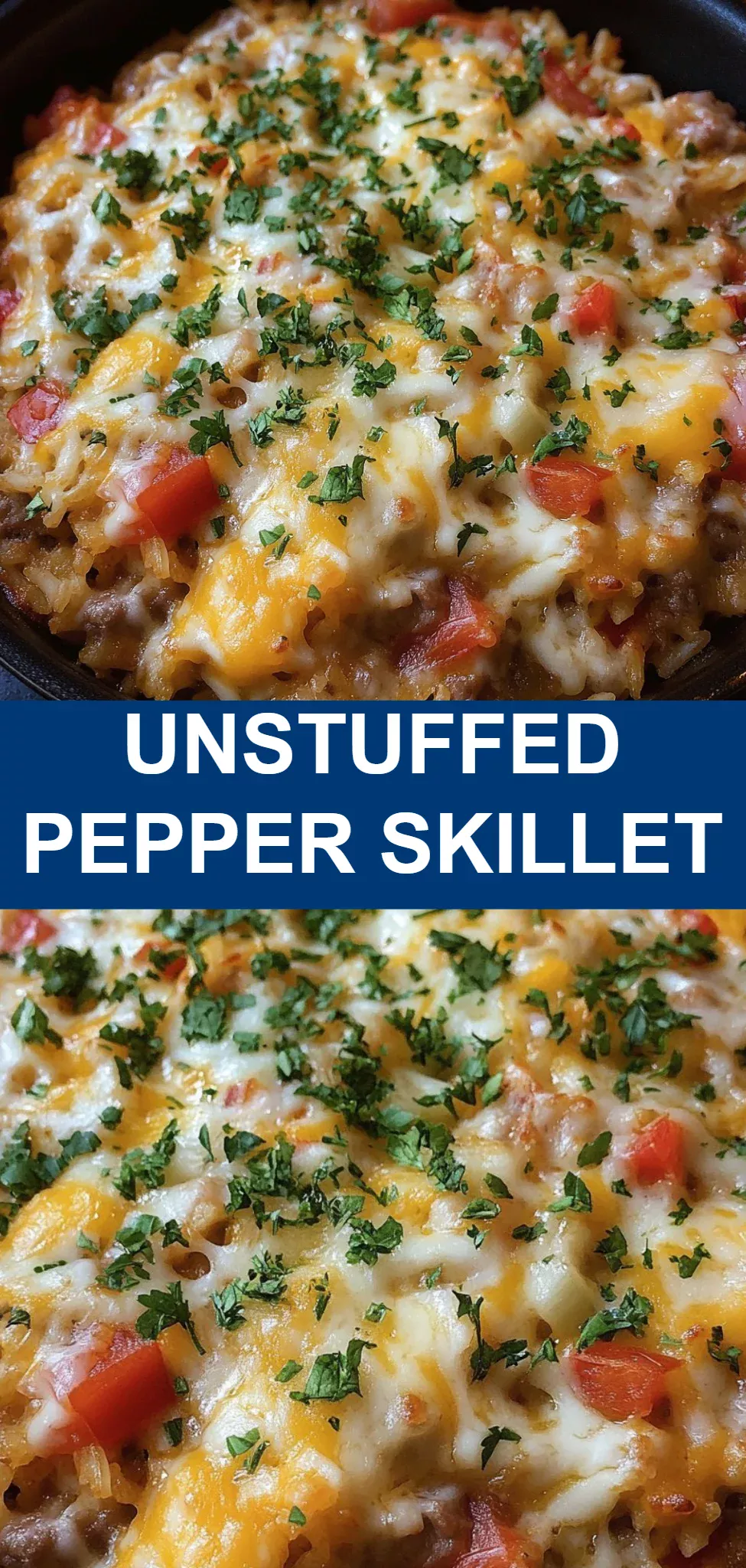 Unstuffed Pepper Skillet