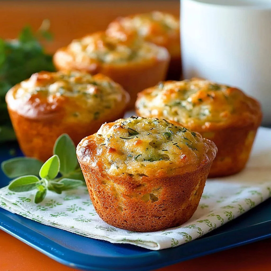 Carrot and zucchini mini muffins on a rustic wooden table