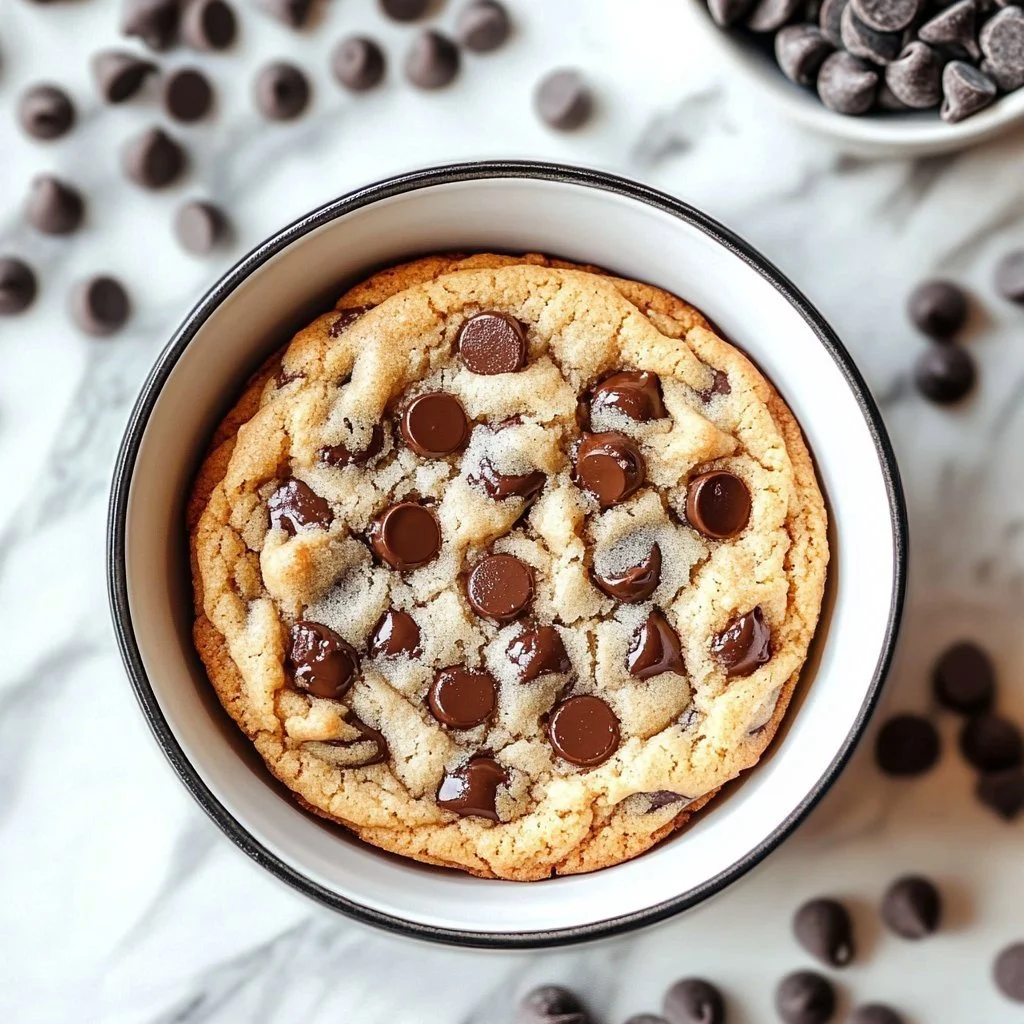 Deliciously chewy chocolate chip cookies fresh out of the oven