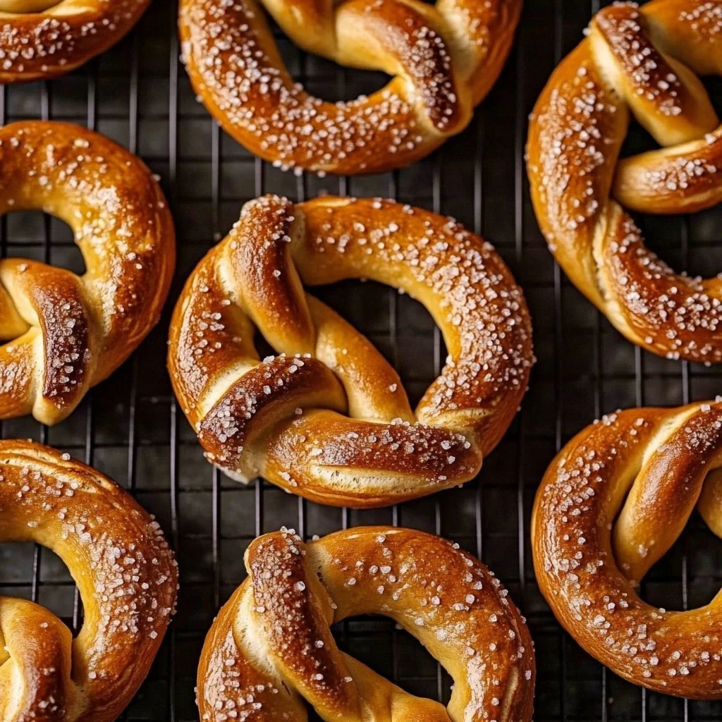 Cinnamon Sugar Pretzels - Crunchy, sweet snacks perfect for sharing.