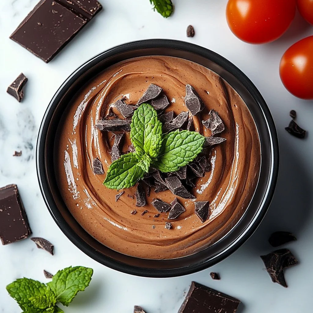 Delicious Keto Cocoa Mousse made with cottage cheese for a low-carb dessert