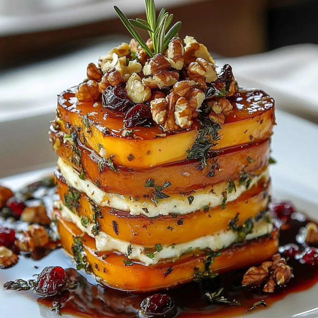 Layered veggie lasagna with fresh vegetables and cheese